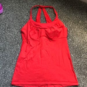 Red lulu tank